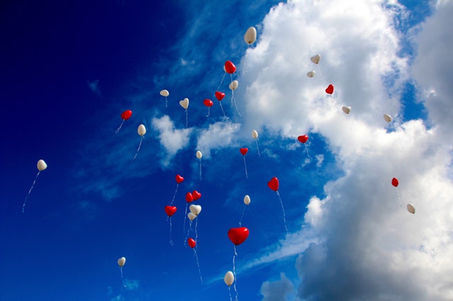 To the sky